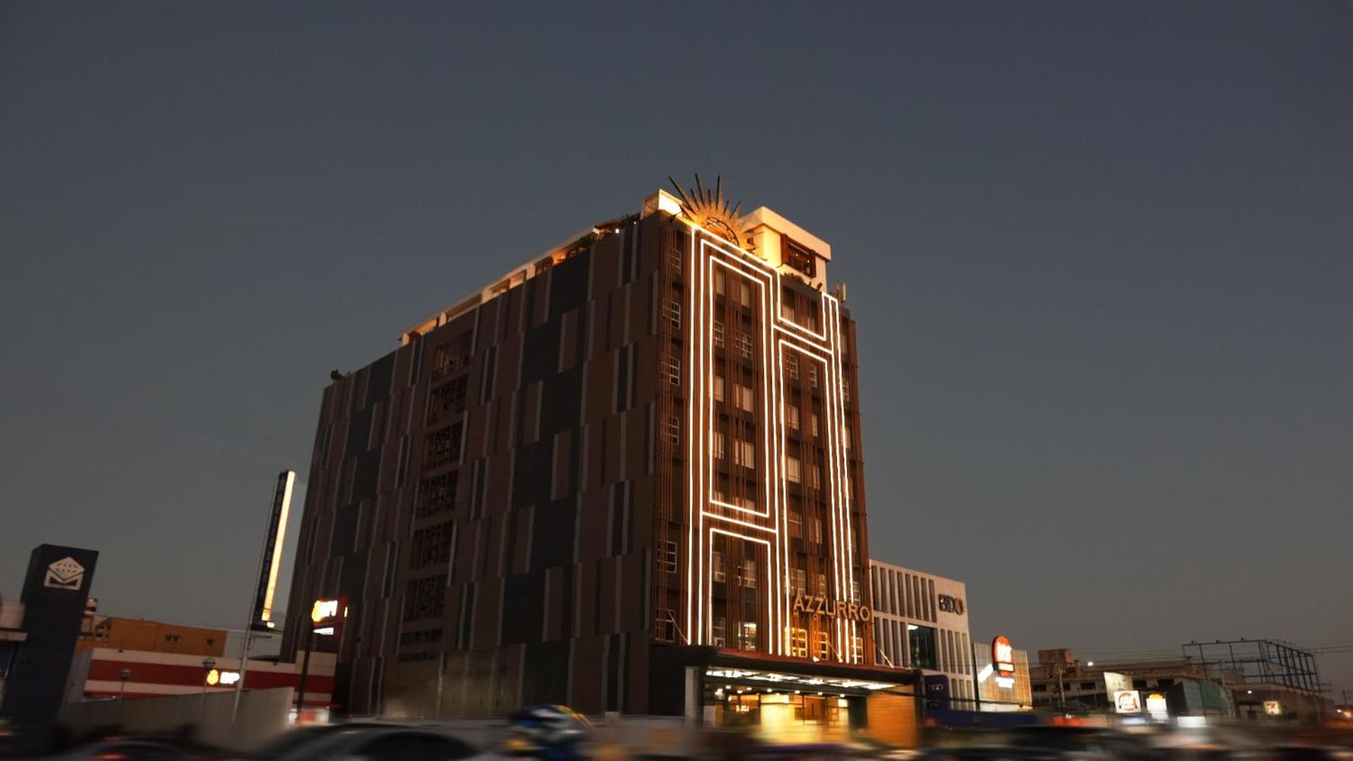 Azzurro Hotel Ángeles Exterior foto